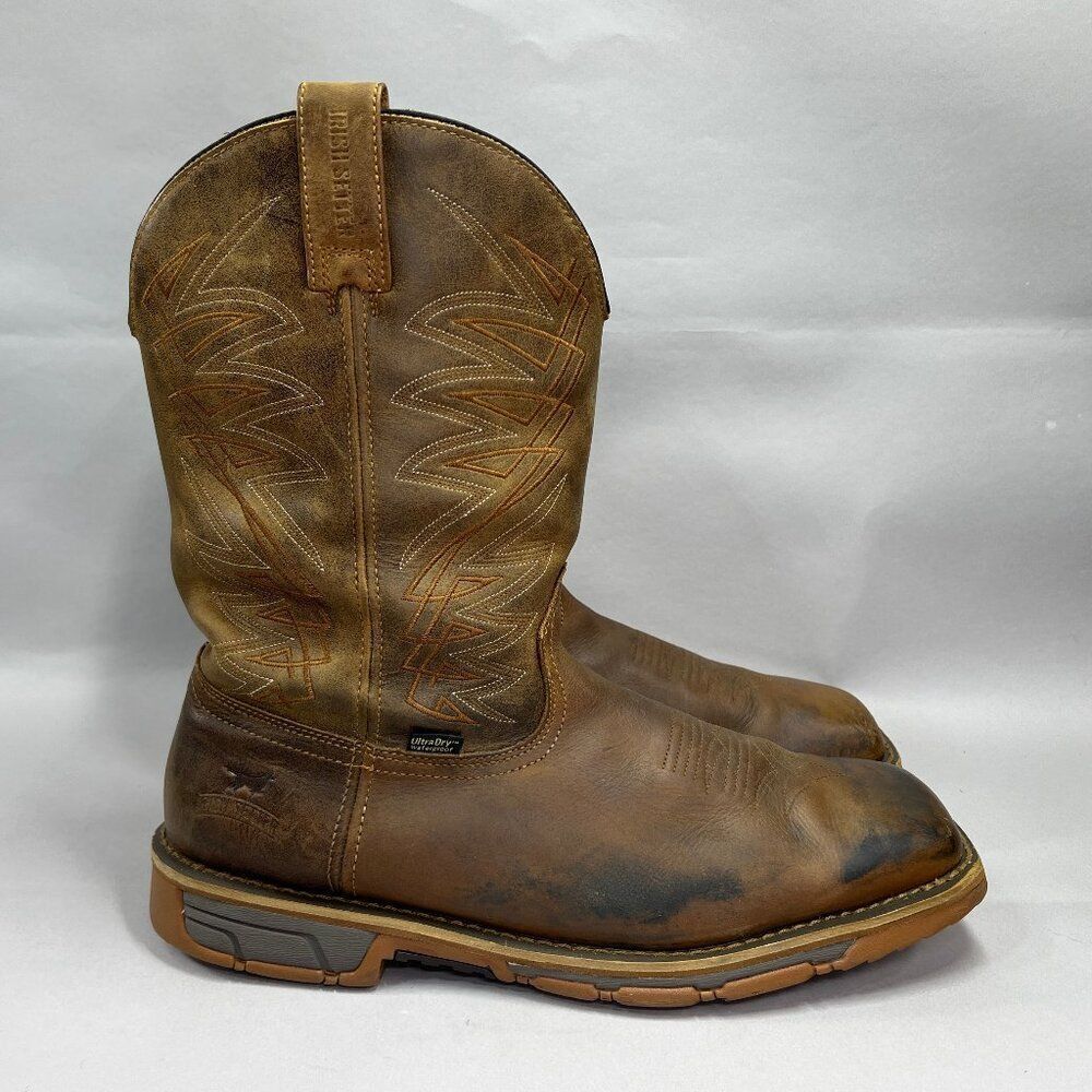 Irish Setter Marshall Boots Men's Size 14D 11-inch Waterproof Leather Soft‎ Toe